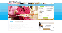 Desktop Screenshot of cpro-stephenson.fr